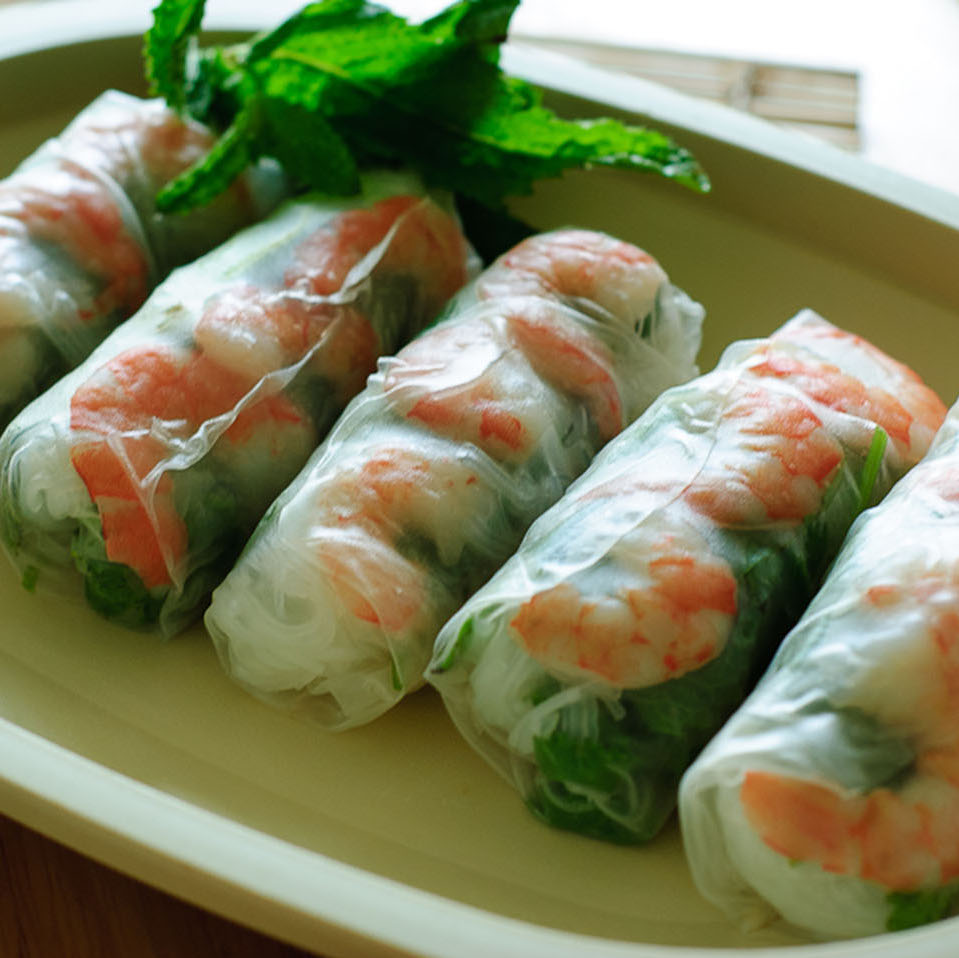 Vietnamese Fresh Spring Rolls